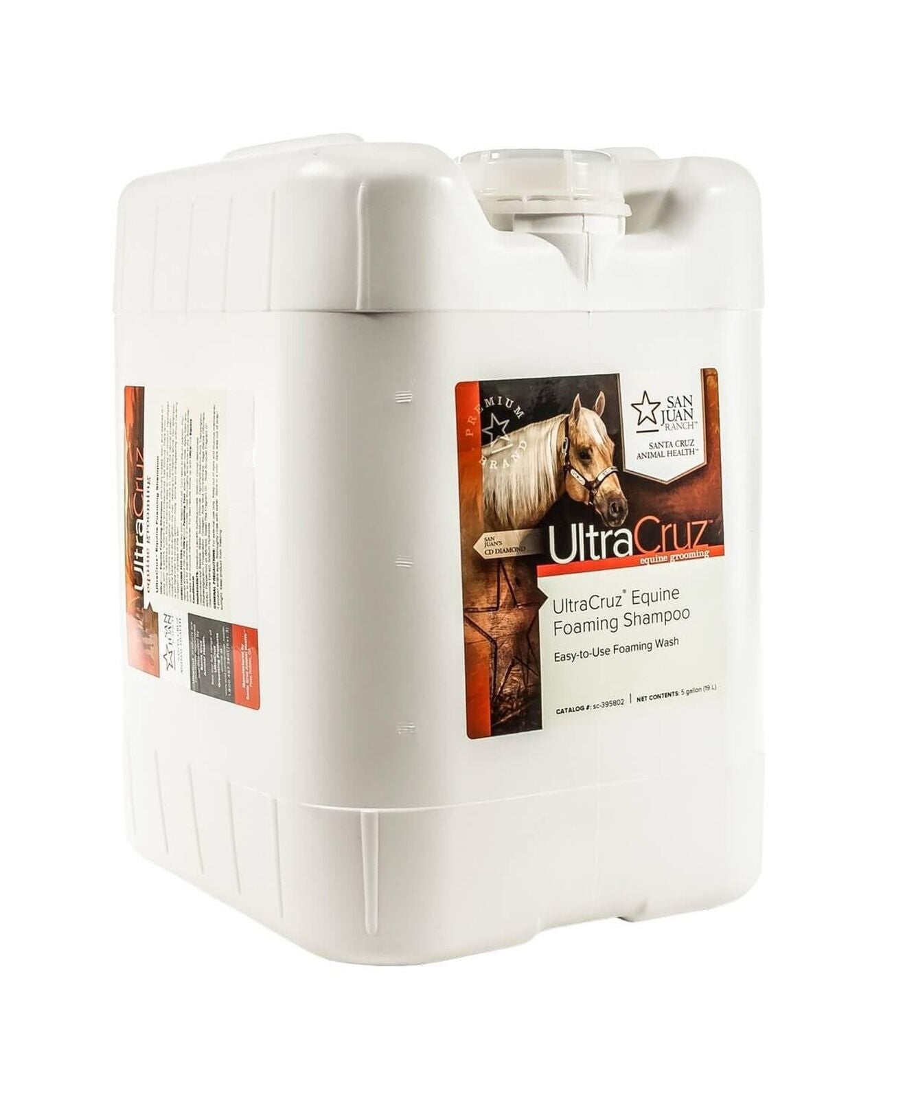 Ultracruz Equine Foaming Horse Shampoo, 5 Gallon Refill