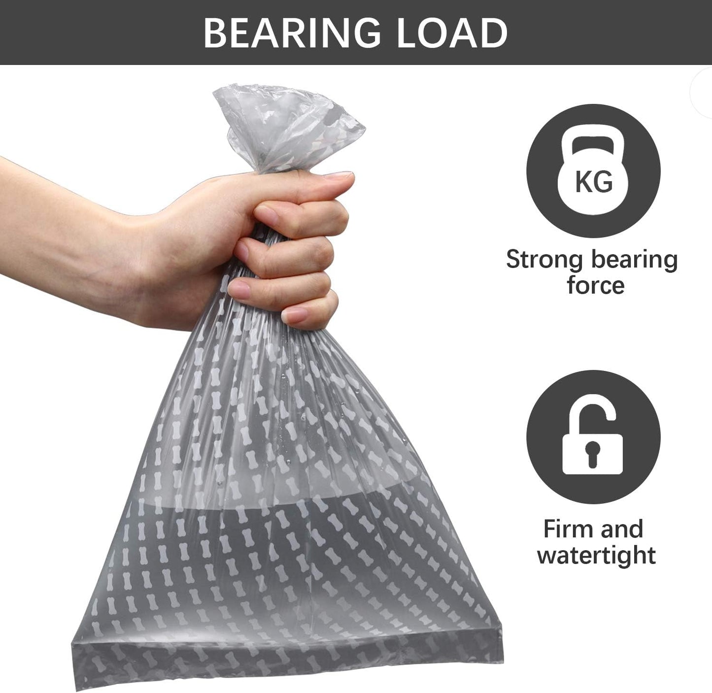 M&J Portable Pet Poop Bag Dispenser Silicone Dog Waste Bag Holder Travel for Outdoor Small Animal Training Walking with 17 Rolls/340 Bags Biodegradable Bags Green