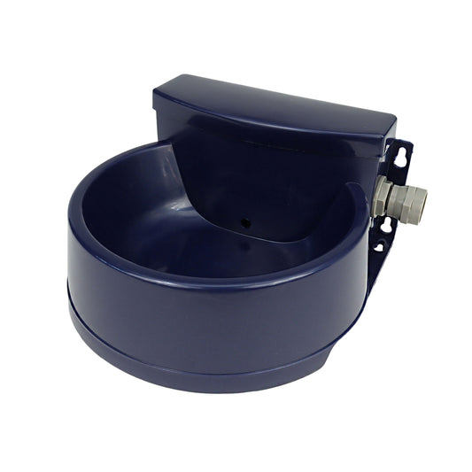 Bergan Auto-Wata - Backyard & Patio Automatic Water Bowl - Navy - 1.5 Qts / 48 Oz