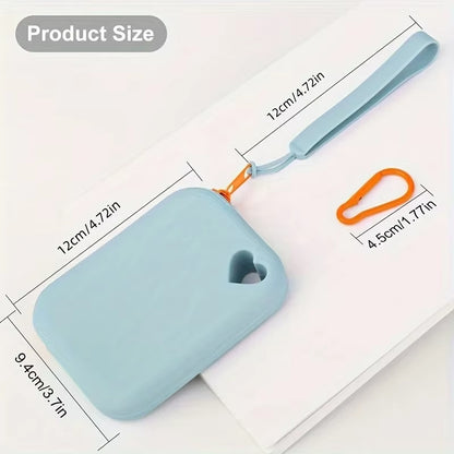 1Pc Silicone Dog Treat Bag Pet Snack Bag Travel Portable Training Pet Walking Bag Pet Accessories